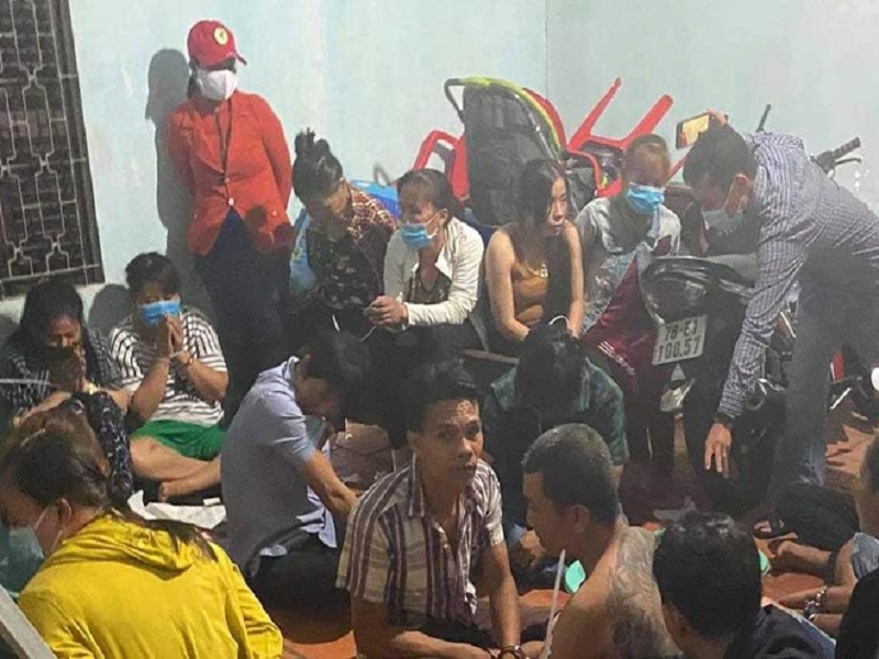 Bình Dương: Bắt giữ nhóm đối tượng tham gia đánh bạc đa số là phụ nữ